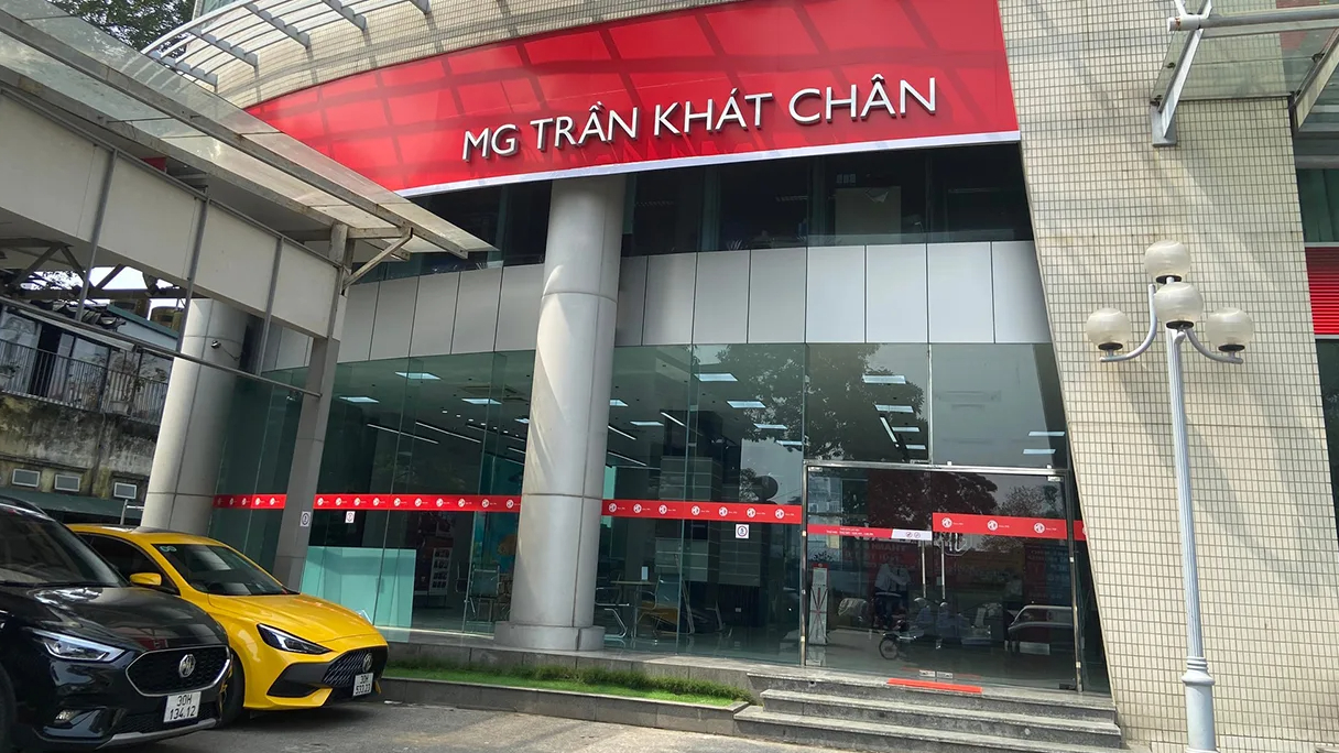 Hà Nội: Đại lý MG Trần Khát Chân